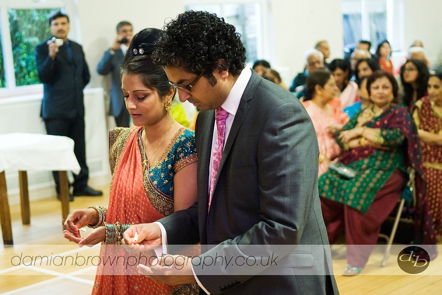 Hindu Engagement Photography